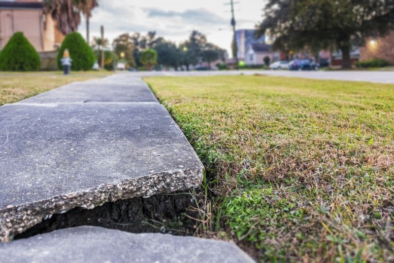 Uneven Pavement Repair detail